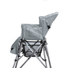 One2Stay chaise haute pliable avec table à manger amovible gris