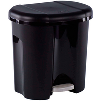 Rotho Abfalleimer Duo mit Trennsystem 2 x 10 Liter 