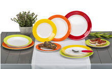 Gimex Rainbow melamine tableware set