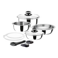 Berger Quick Clack pannenset Light - 11-delige set
