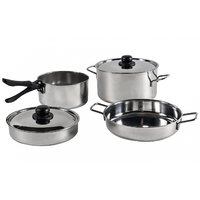 Set de casseroles en acier inoxydable 7 pcs. Berger