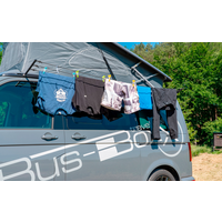 BusBoxx clothesline for keder rail VW T5 / T6 DIY kit