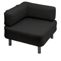 One Bar Element 1 L rugleuninghoes zwart