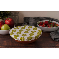 Nuts Innovations Bowl Cover Textile XL Green Leaves
