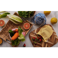 Nuts Innovations Obst und Gemüsebeutel 3er Set Streifen