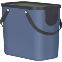Rotho Albula recycling waste system 25 litres horizon blue