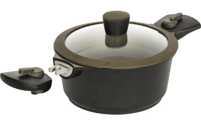 Aluminium Pressure-Cast pot 20 cm