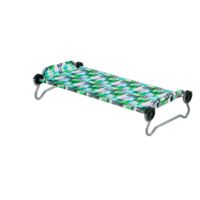 Children's Camp Bed Blockpattern (156.5 x 70 cm) Kid-O-Bed
