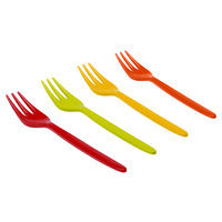 Gimex vorken set Rainbow - 4-delige Set