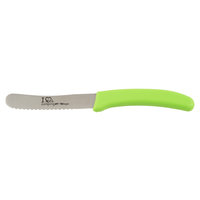 Berger Frühstücksmesser I Love Camping grün