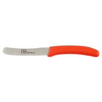 Berger Frühstücksmesser I Love Camping rot