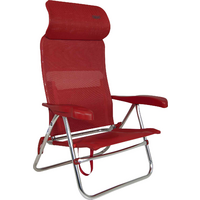 Crespo Compact Beach Chair AL-205 Red