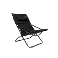 Sun Lounger Schwarz Crespo AP /263 Air Deluxe
