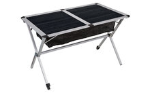Table à plateau enroulable en aluminium Berger 115 x 78,5 cm
