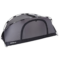 Tente moustiquaire 210 x 75 x 105 cm pour lit de camp gris Berger