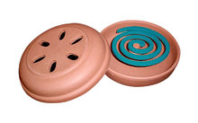 Terracotta smoke coil for mosquitoes