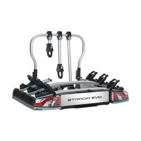 Atera Strada Evo 3 fietsdrager met trekhaak voor 3 fietsen, geschikt voor e-bikes