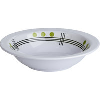 Berger Dots Melamin Suppenteller 21,5 cm grün