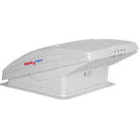 Claraboya con ventilador de 12 V 40 x 40 cm blanca Maxxfan Deluxe Airxcel