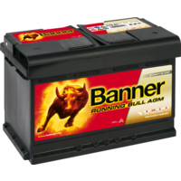 Batterie de véhicule 12 V / 70 Ah Running Bull AGM 57001 Banner