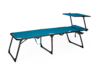 Berger Slimline Dreibein Sonnenliege hellblau