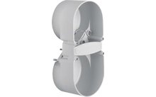 Berker installation box with strain relief light grey
