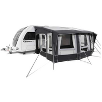 Dometic Ace AIR All-Season 500 S Aufblasbares statisches Vorzelt Anbauhöhe 235 – 265 cm Breite 5 m