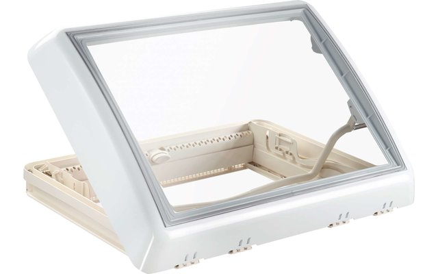  Dometic Midi Heki Style 700 x 500 mm Dachfenster weiß mit Hebel weiß ohne Zwangsbelüftung