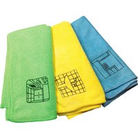 Juego de 3 paños de limpieza Berger