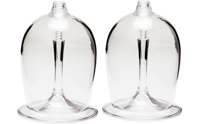 Copolyester Set of 2 White Wine Glasses