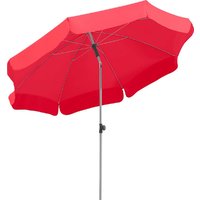 Parasol Locarno rond rouge Schneider