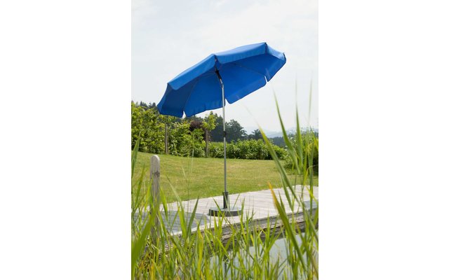 Parasol Schneider Locarno rond bleu
