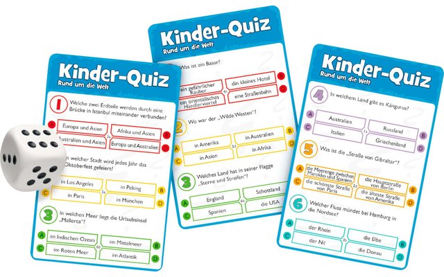 Children's quiz for smart kids Around the World