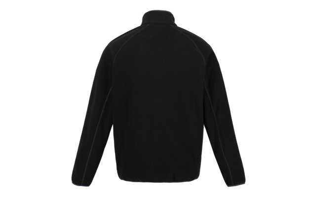 Schwarze Jacke von hinten