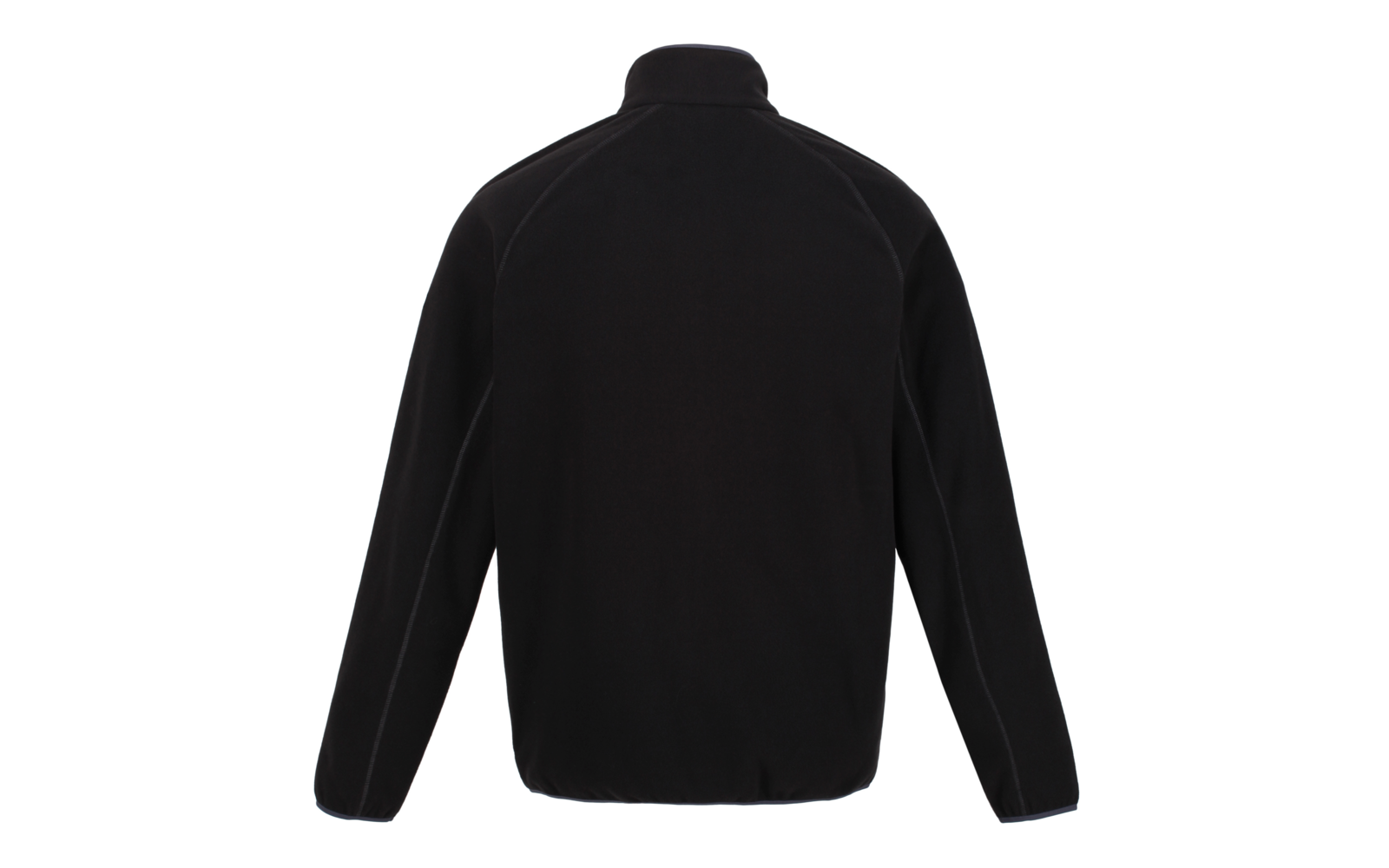 Schwarze Jacke von hinten