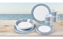 Brunner Bluebay Melamingeschirr-Set 16tlg