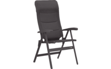 Silla abatible de camping negra Avantgarde Noblesse Westfield