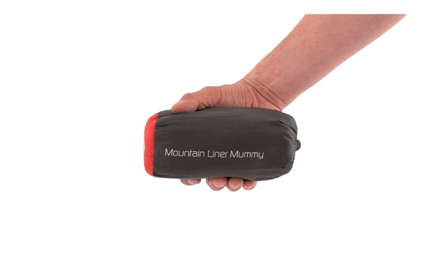 Hand hält einen roten Würfel