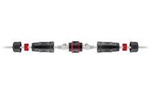 Goobay NET INLINE COUPLER CAT 6 STP 2x RJ45 OUTDOOR IP68 Patchkabelkupplung Netzwerkkabel Verbinder