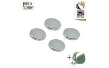 silwy® Power Magnete inkl. 4 Klebepunkte