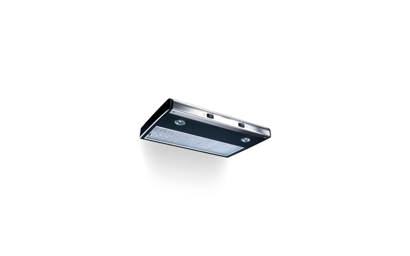 Ceiling light with rectangular design and white covers