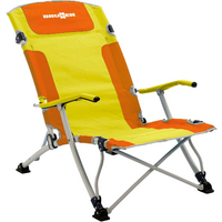 Chaise de plage Brunner Bula XL Strandstuhl jaune/orange