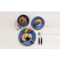 Gimex melamine serviesset Stone Line azure - 12-delige set