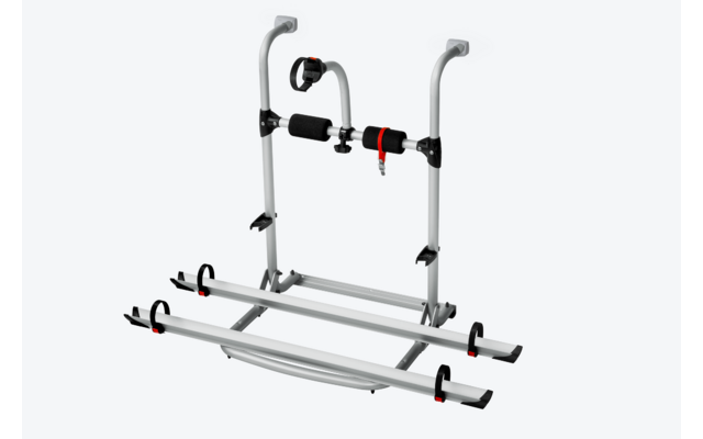 Porte-vélos en métal avec supports et fixations