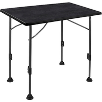 Brunner Linear Campingtisch schwarz 80 x 60 x H63/83 cm