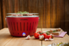 LotusGrill S Holzkohle- / Tischgrill mit Tragetasche Feuerrot