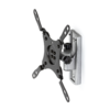 Support mural pivotant pour écran plat avec quatre bras de fixation en métal