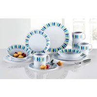 Berger Aqua Melamin Geschirr-Set 16 teilig