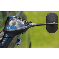 Emuk Wohnwagenspiegel für Skoda Octavia III (Typ 5E) Kombi, Limousine, Scout ab 02/13-02/20, VW T-Roc ab 11/17-02/22, T-Cross (auch R-Line) ab 04/19