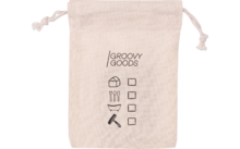 GroovyGoods Zuziehbeutel für feste Reiniger 14 x 10 cm